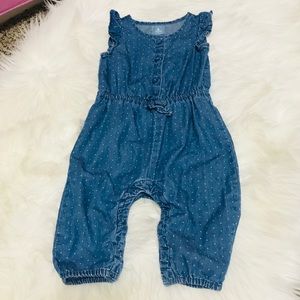 Baby Gap Denim Romper
